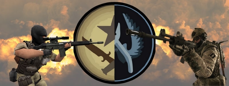 CSGO Terrorist vs Counter Terrorist