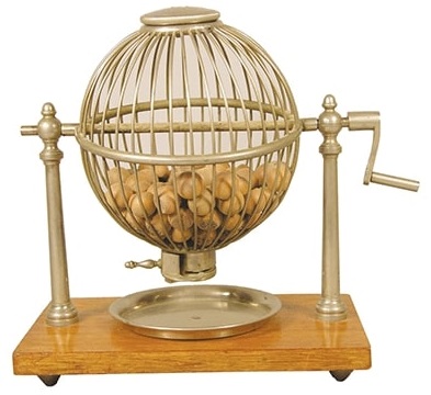 Early Keno Lottery Cage