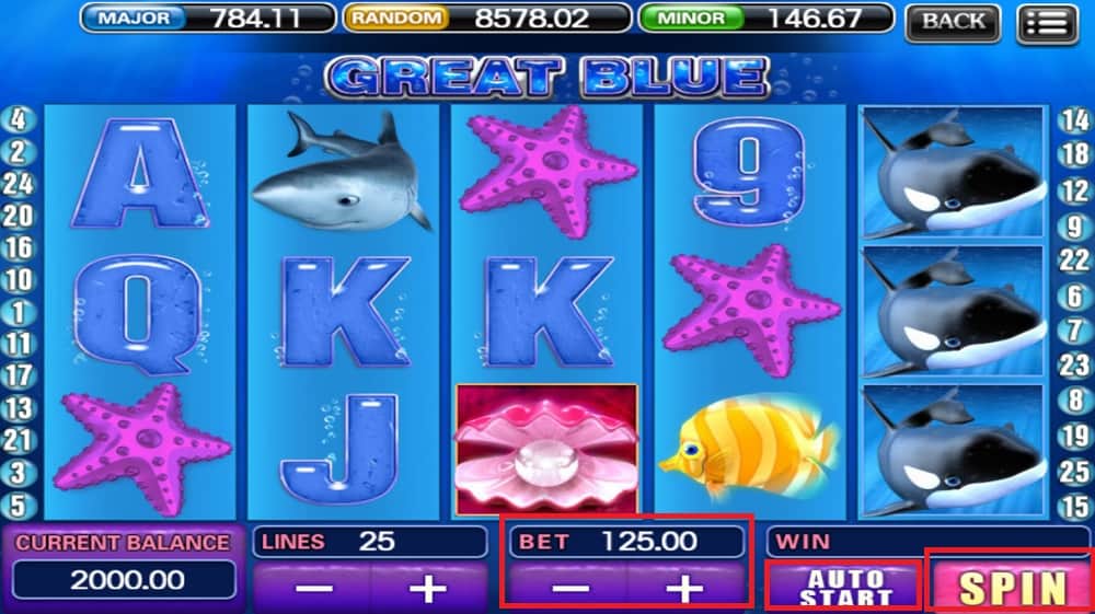 Great Blue Slot Game Malaysia