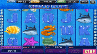 Great Blue Slot Gameplay