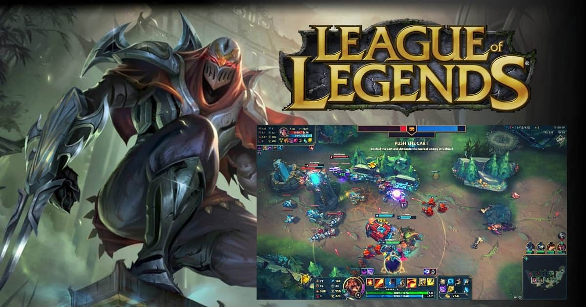 League of Legends Gameplay Hero