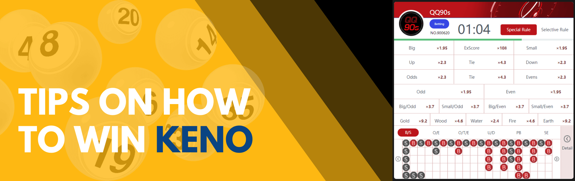 Tips on How to Win Keno