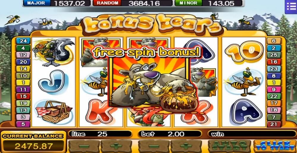 Bonus Bears - Free Spin Bonus