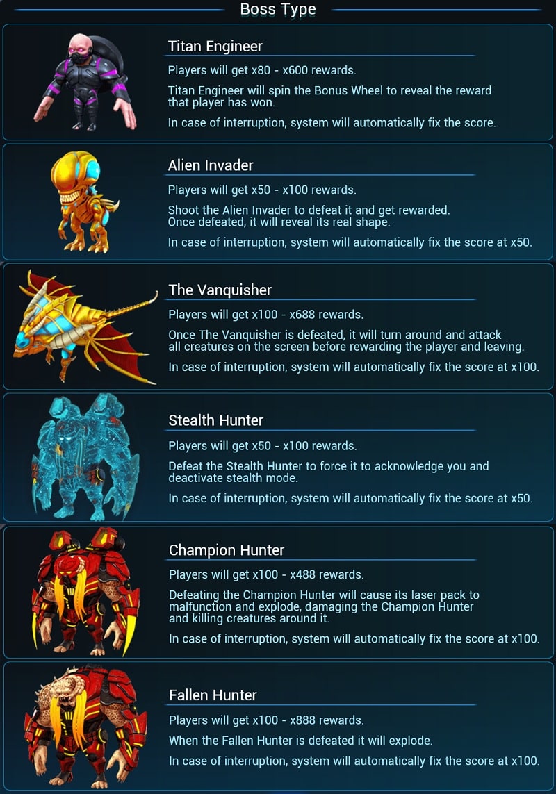 Alien Hunter - Boss