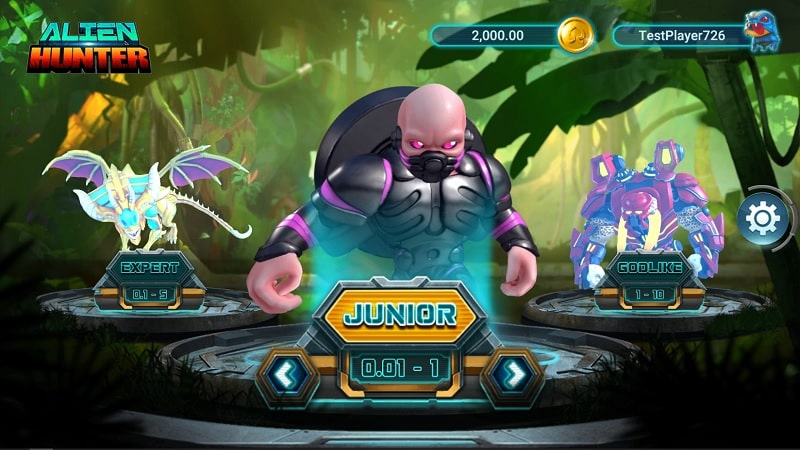 Alien Hunter - Levels
