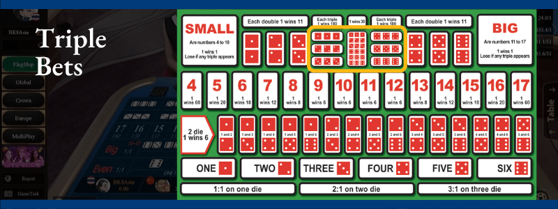 Triple Bets