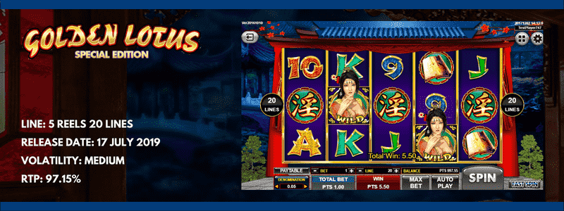 Spadegaming - Golden Lotus SE