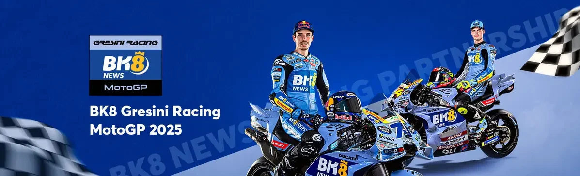 BK8 Gresini Racing MotoGP 2025 Partnership Announcement